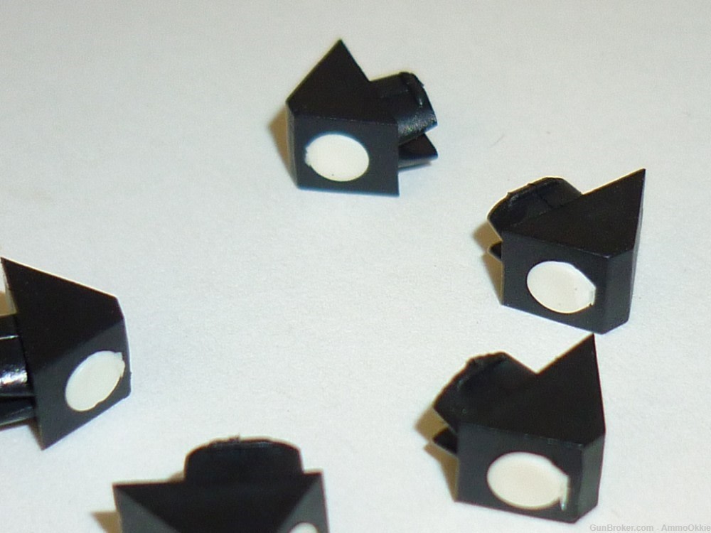 1ct - PINNED FRONT SIGHT - Glock Gen 1 OEM 1980s Generation One Staked On -img-4