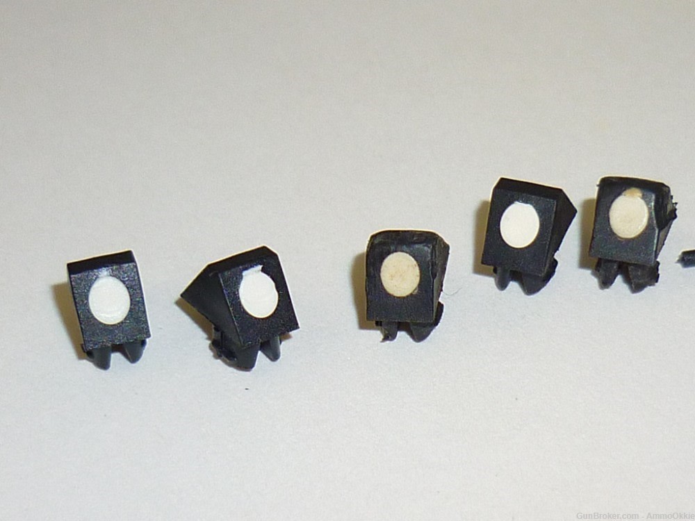 1ct - PINNED FRONT SIGHT - Glock Gen 1 OEM 1980s Generation One Staked On -img-12