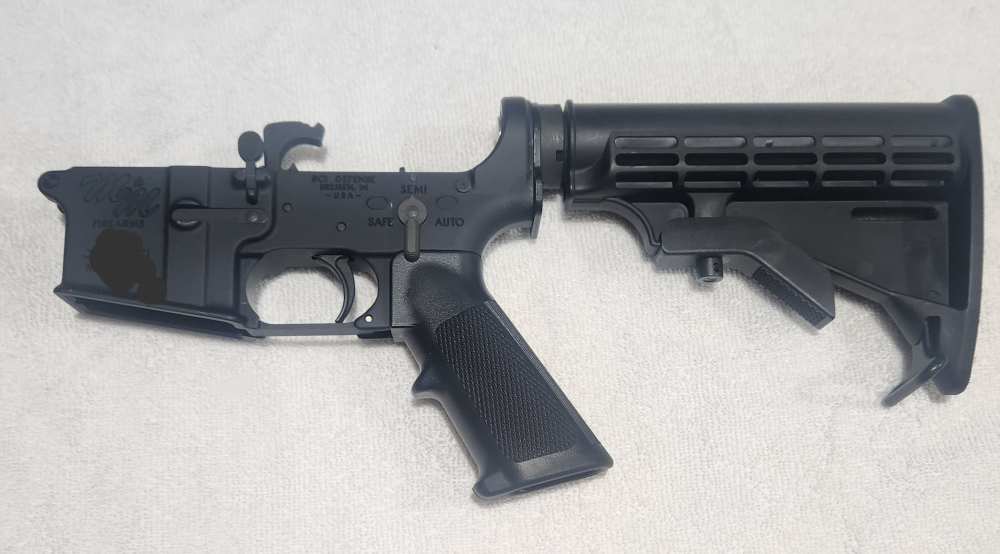 Select Fire AR15 M16 Lower Full Auto Post Sample - Law Letter Required -img-1