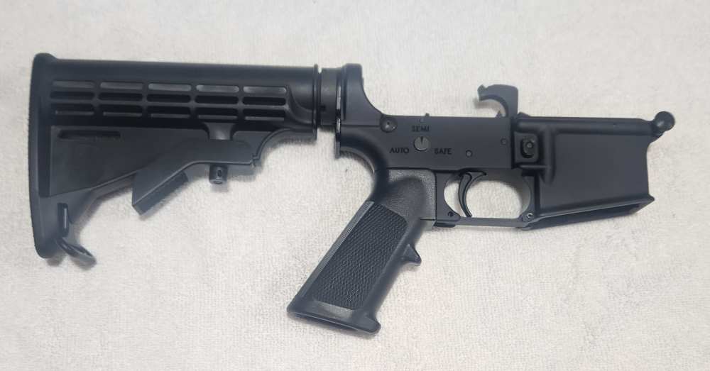 Select Fire AR15 M16 Lower Full Auto Post Sample - Law Letter Required -img-0