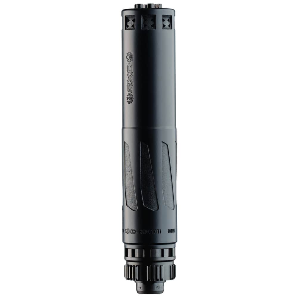Dead Air RXD 910Ti Optimized 9mm / 10mm Bore Titanium Suppressor - Black-img-0