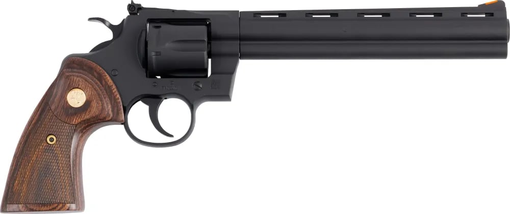 COLT PYTHON Revolver 357 Magnum 8" Vent Rib Barrel Adjustable Rear Sight 6R-img-1