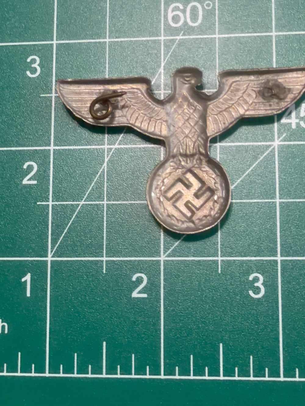 WWII German Third Reich Hoheitszeichen Reichsadler Parteiadler Cap Uniform -img-1