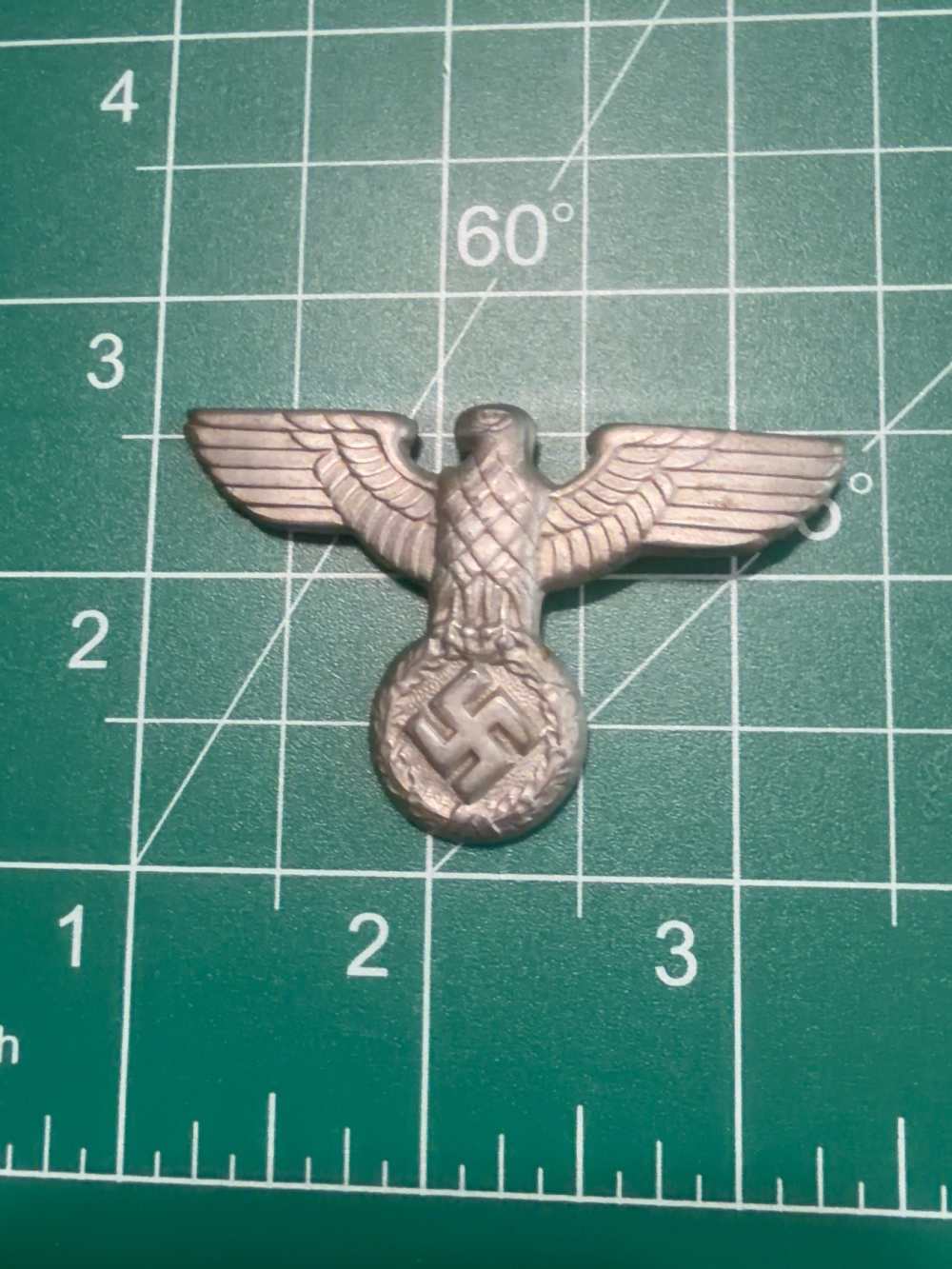 WWII German Third Reich Hoheitszeichen Reichsadler Parteiadler Cap Uniform -img-0