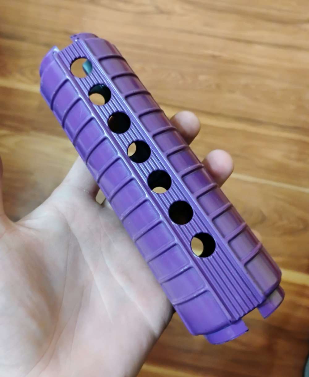 Purple Carbine Length AR-15 Polymer Handguard Set-img-0