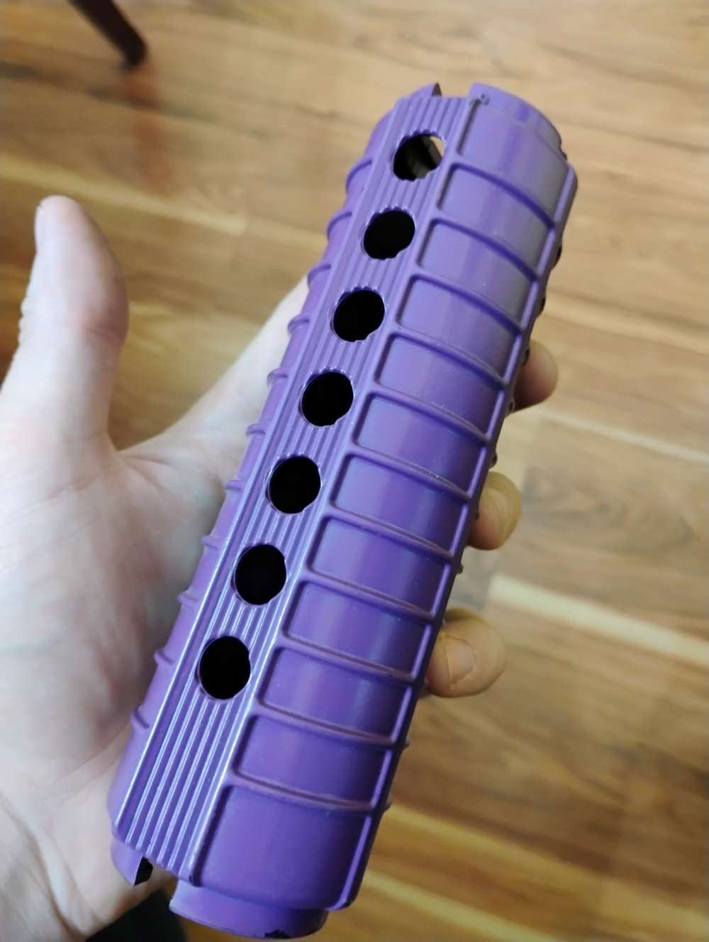 Purple Carbine Length AR-15 Polymer Handguard Set-img-5