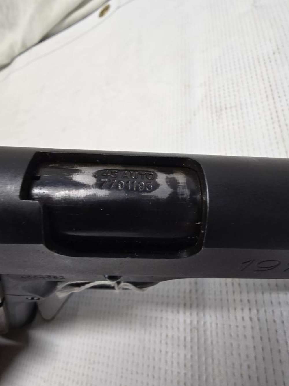 Iver Johnson 1911A1 45 Auto w/ 1 Mag, Wood Grips-img-4