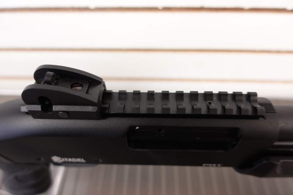 Citadel PAT 12Gauge Pump-Action Shotgun Ghost Ring Sights and Picatini Rail-img-8