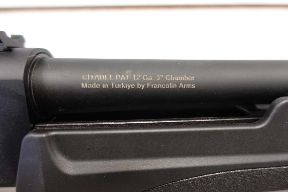 Citadel PAT 12Gauge Pump-Action Shotgun Ghost Ring Sights and Picatini Rail-img-3