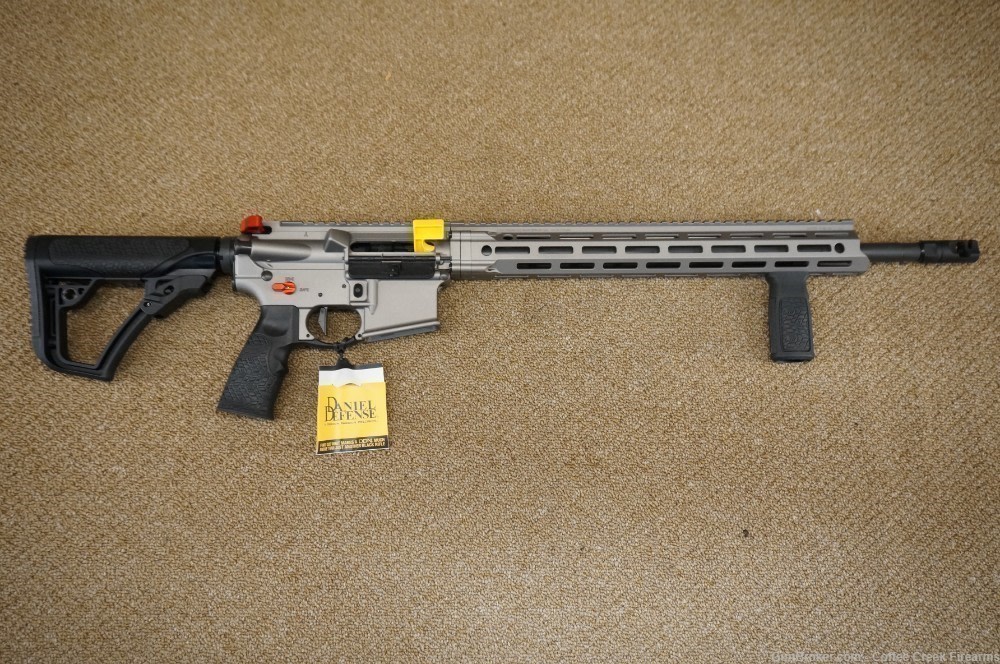 Daniel Defense DDM4V7 Pro Gun Metal Gray 18" Rifle 5.56 DDM4 V7 Pro NEW-img-7