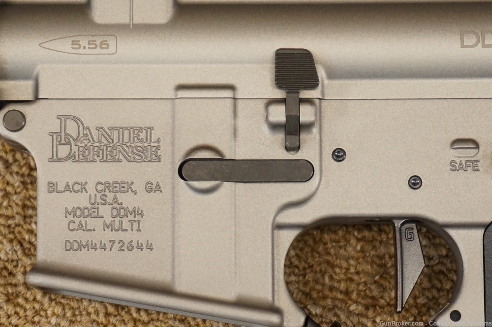 Daniel Defense DDM4V7 Pro Gun Metal Gray 18" Rifle 5.56 DDM4 V7 Pro NEW-img-6