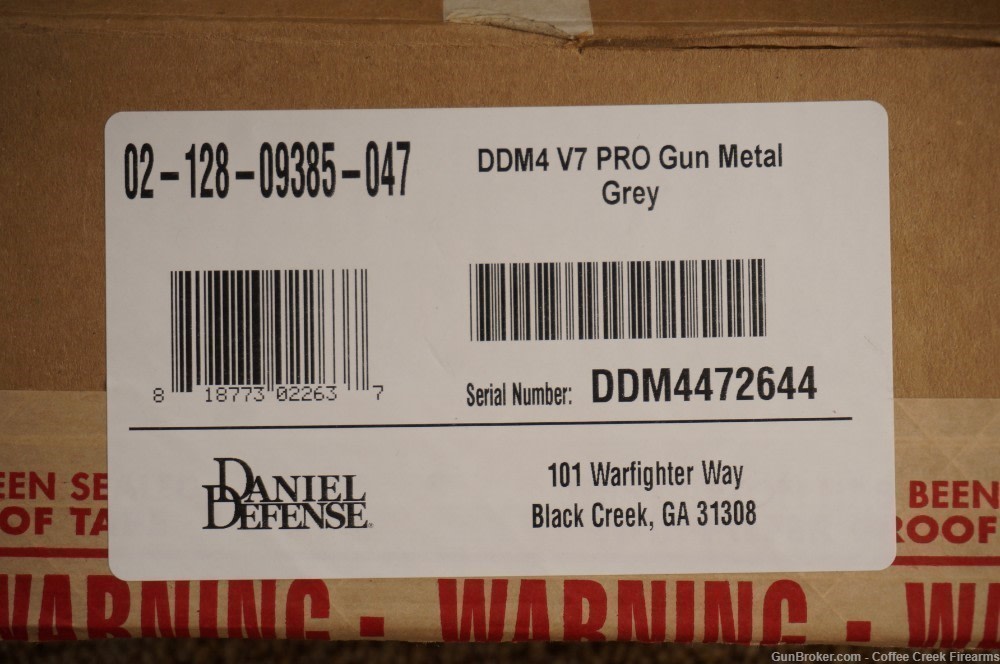 Daniel Defense DDM4V7 Pro Gun Metal Gray 18" Rifle 5.56 DDM4 V7 Pro NEW-img-14