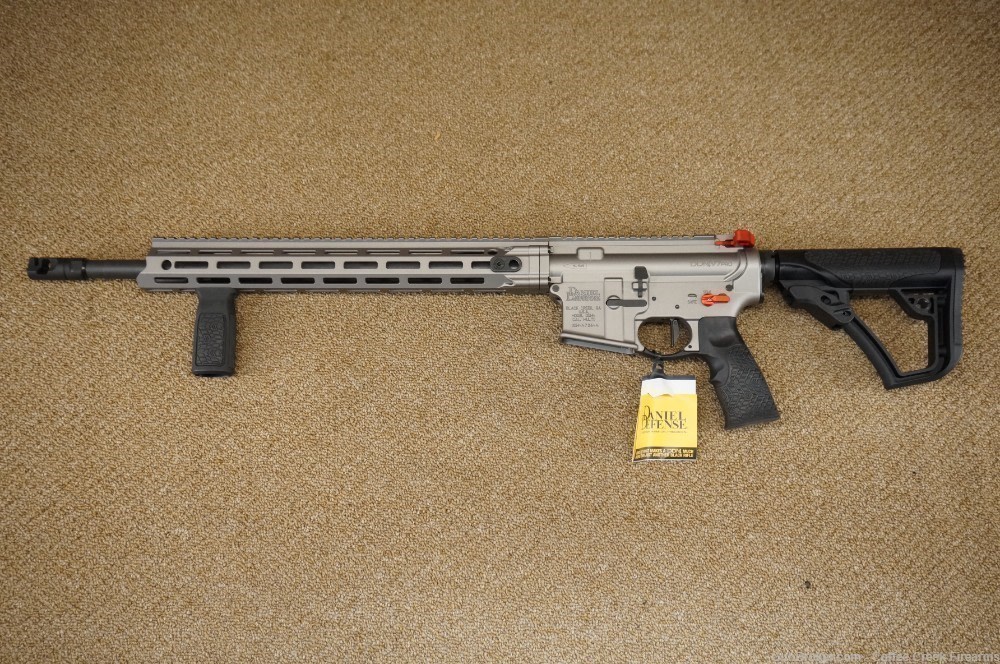 Daniel Defense DDM4V7 Pro Gun Metal Gray 18" Rifle 5.56 DDM4 V7 Pro NEW-img-1