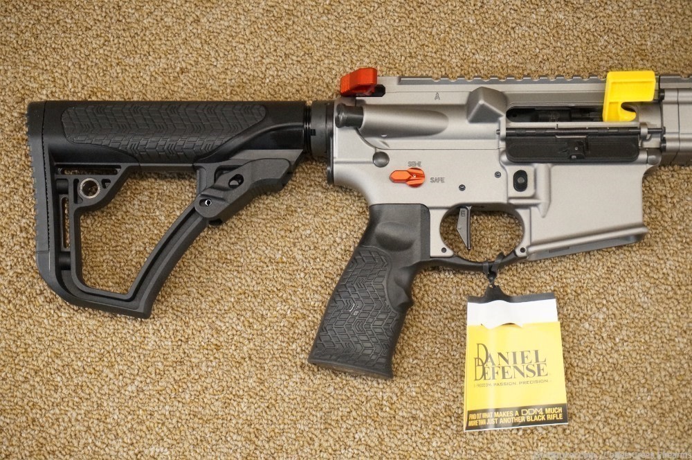 Daniel Defense DDM4V7 Pro Gun Metal Gray 18" Rifle 5.56 DDM4 V7 Pro NEW-img-10
