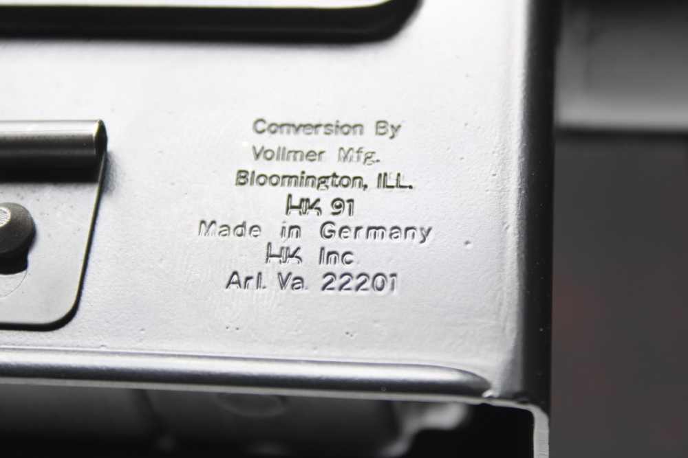 VERY RARE 1 OF 30 VOLLMER MFG. HK 51B SBR SEAR HOST!-img-9