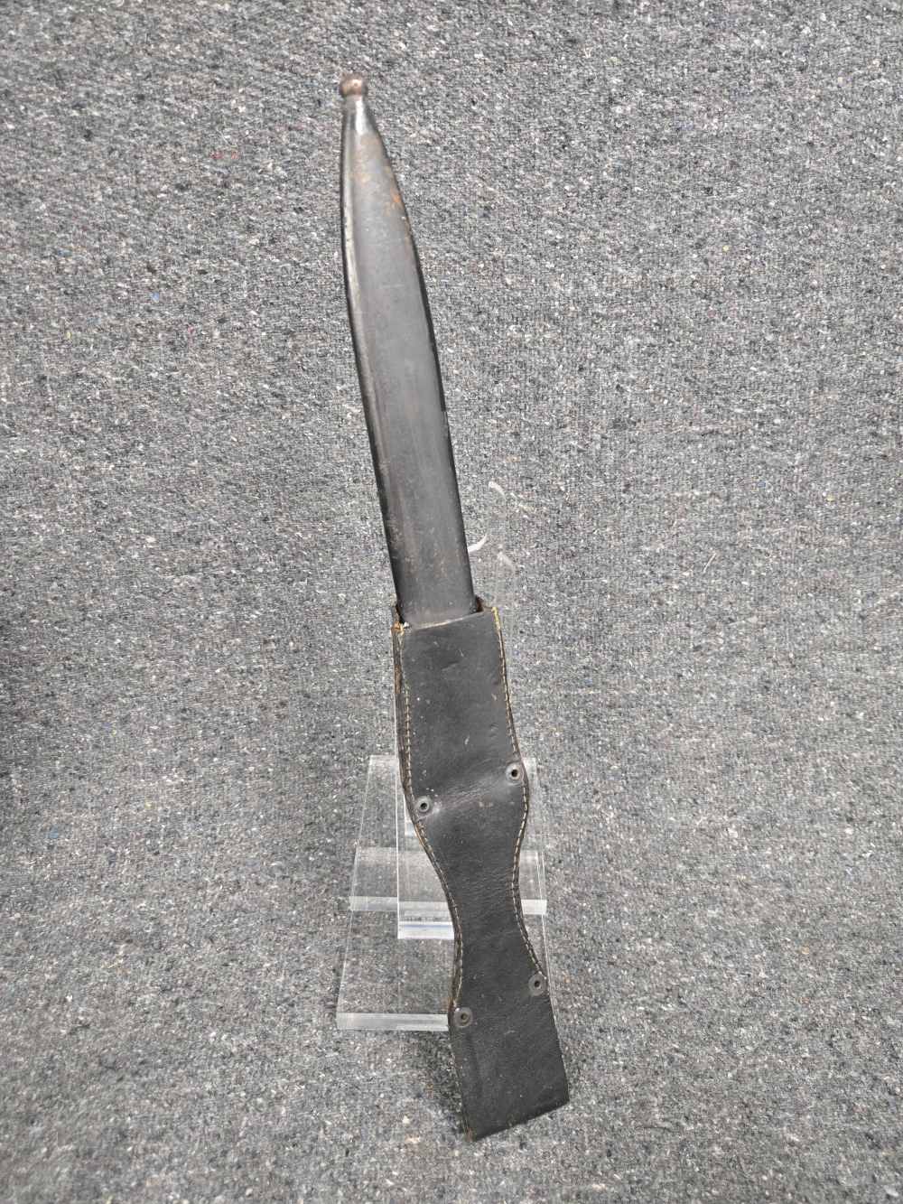 Post-War Etched WWII K98k Bayonet w/ SS Motto and 1st Waffen SS Division-img-12