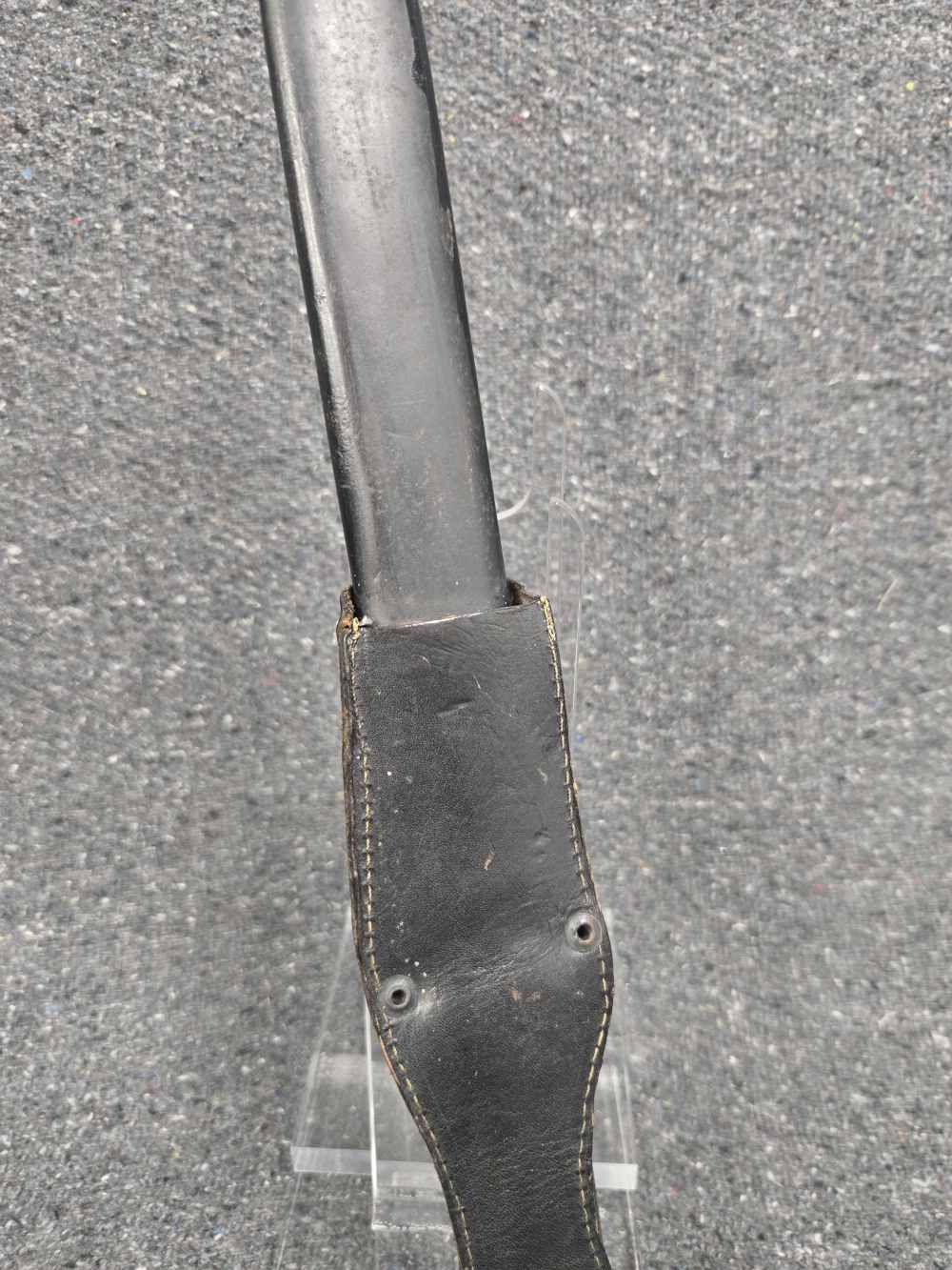 Post-War Etched WWII K98k Bayonet w/ SS Motto and 1st Waffen SS Division-img-14