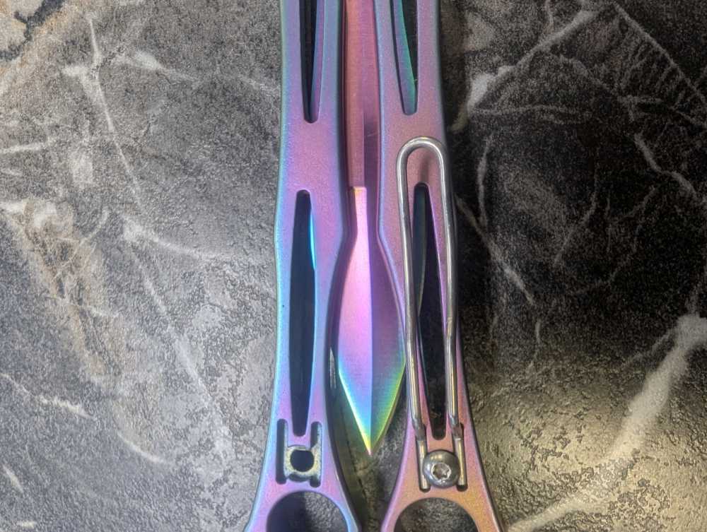 Spyderco Spyderfly Butterfly Pocket Knife B01PRB Rainbow-img-8
