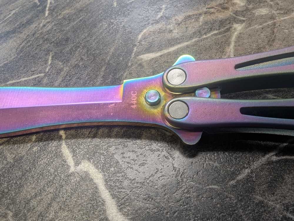 Spyderco Spyderfly Butterfly Pocket Knife B01PRB Rainbow-img-18