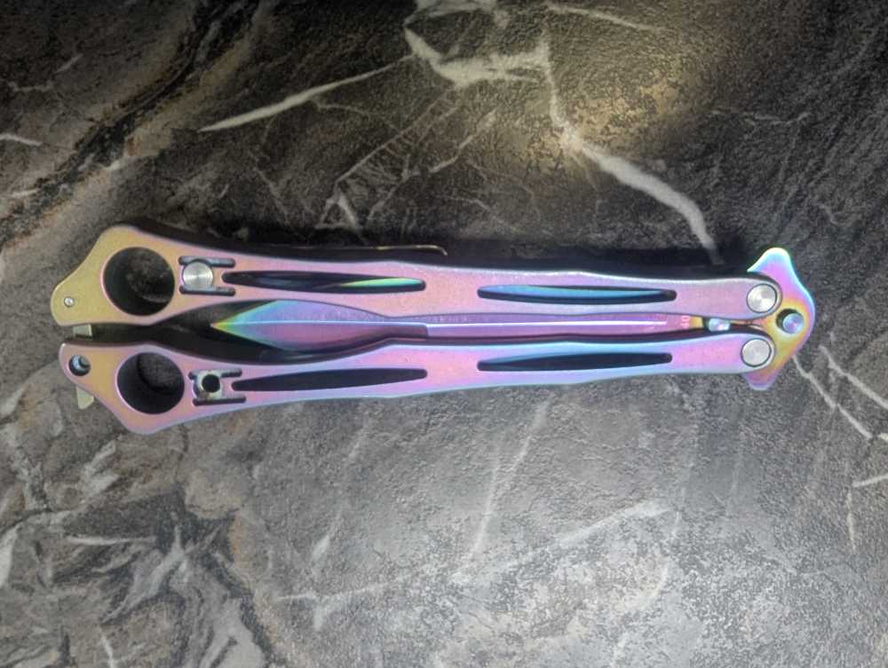 Spyderco Spyderfly Butterfly Pocket Knife B01PRB Rainbow-img-10