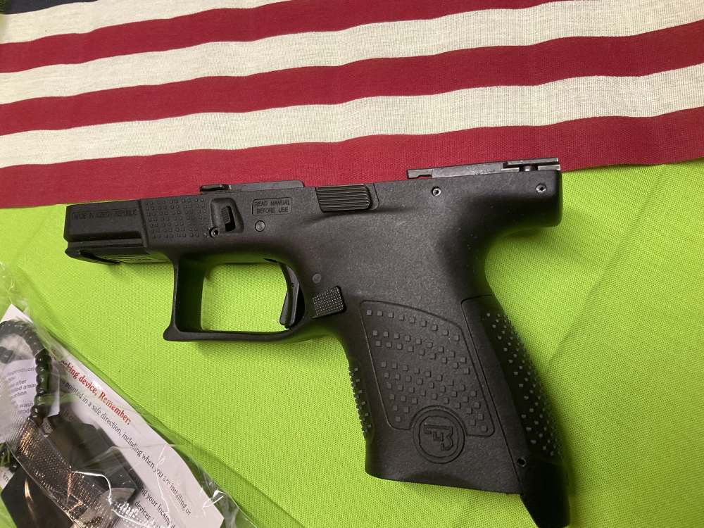 CZ P10S Complete Lower Receiver Frame - New - Hard to  find-img-1