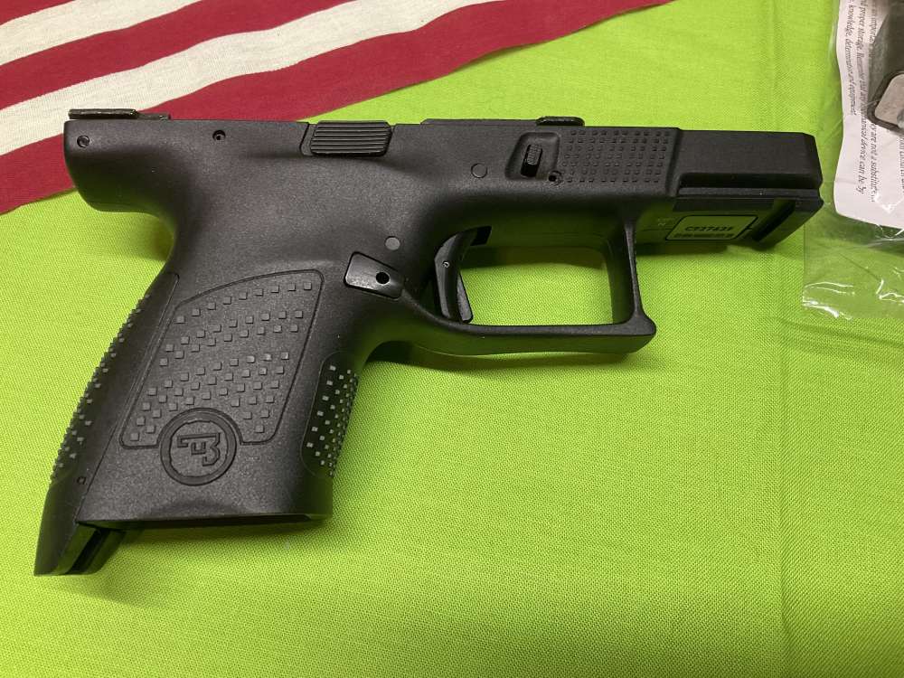 CZ P10S Complete Lower Receiver Frame - New - Hard to  find-img-3