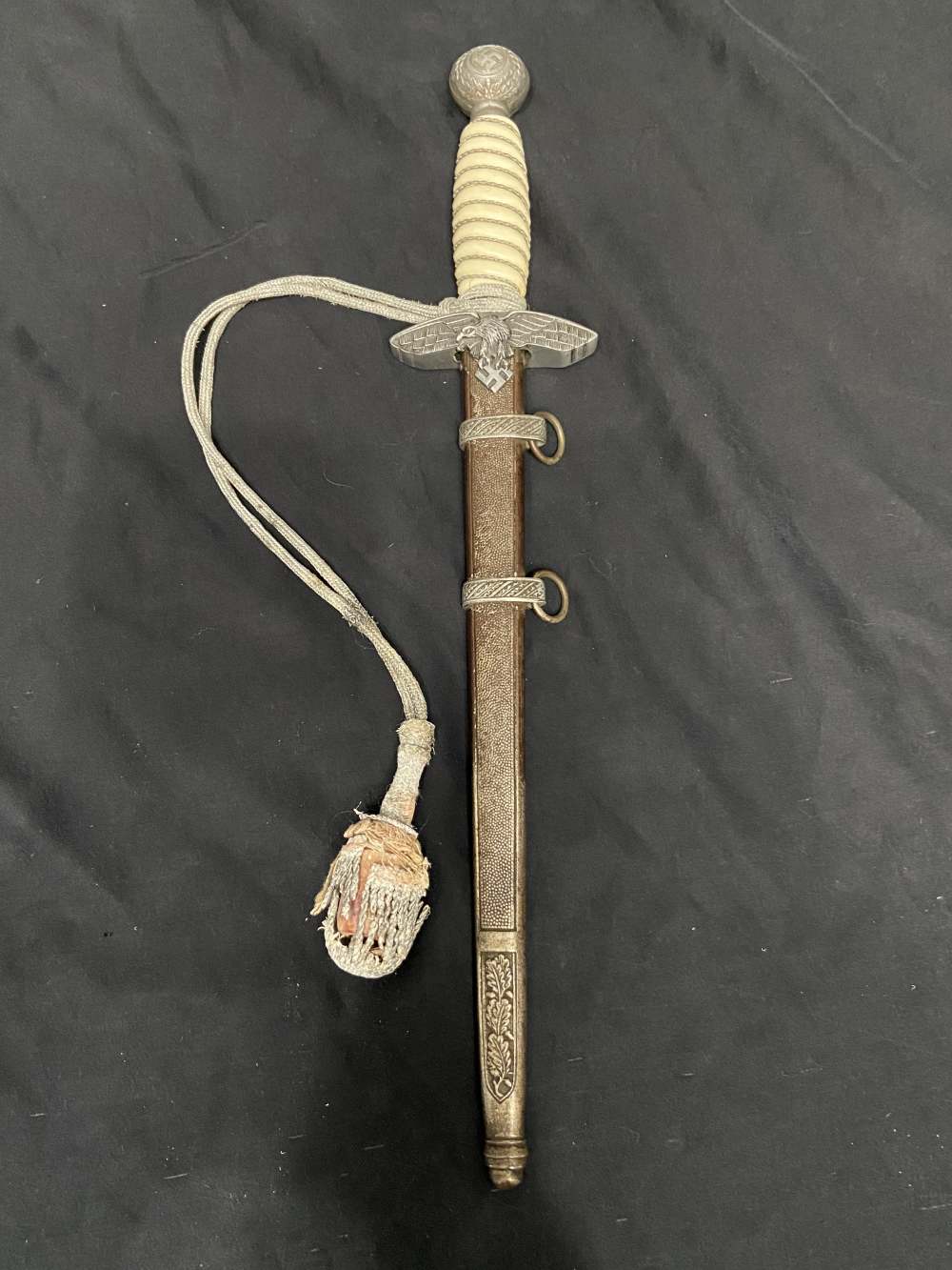 WW2 German LUFTWAFFE 2nd Pattern Officer’s Dagger SHIPS FREE!-img-22