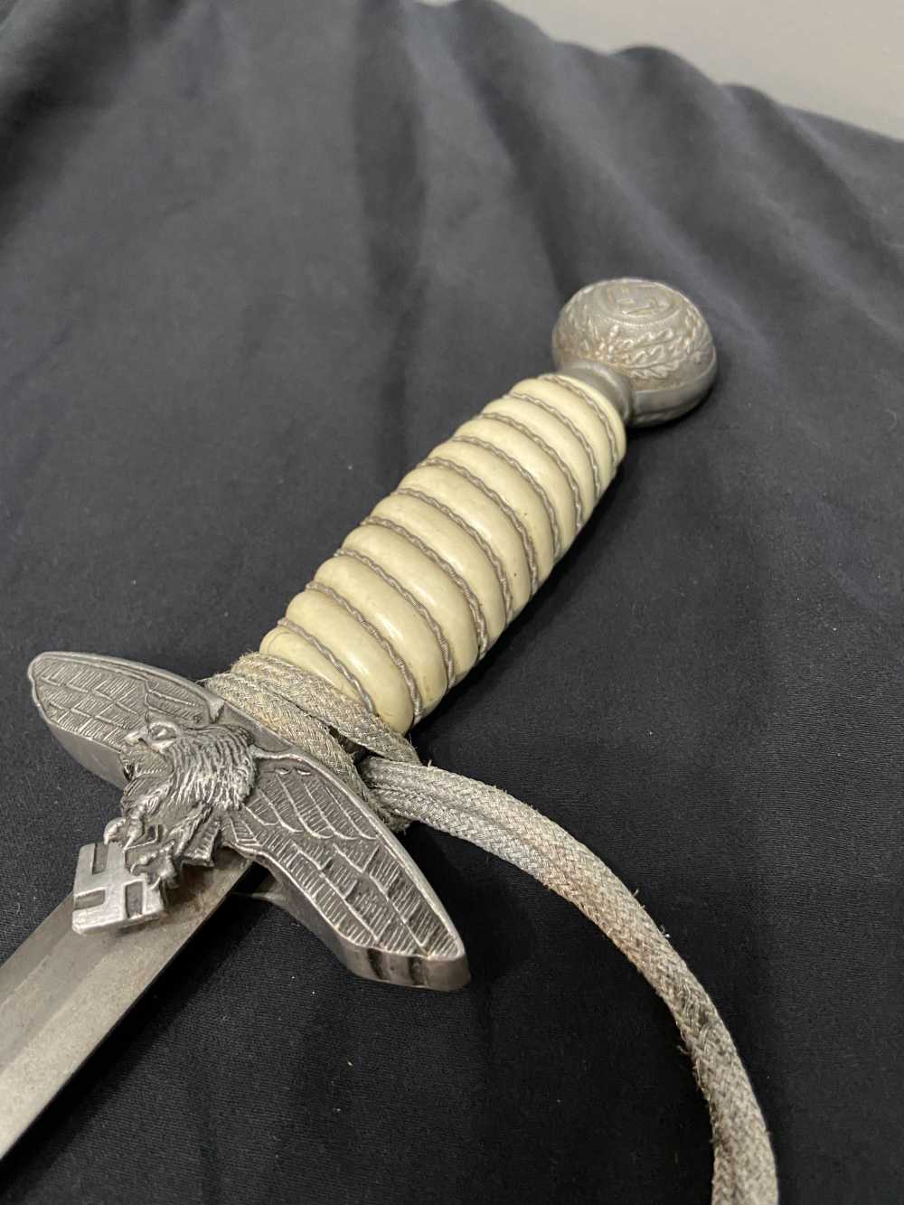 WW2 German LUFTWAFFE 2nd Pattern Officer’s Dagger SHIPS FREE!-img-3