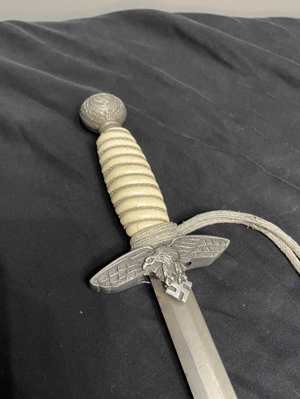 WW2 German LUFTWAFFE 2nd Pattern Officer’s Dagger SHIPS FREE!-img-2