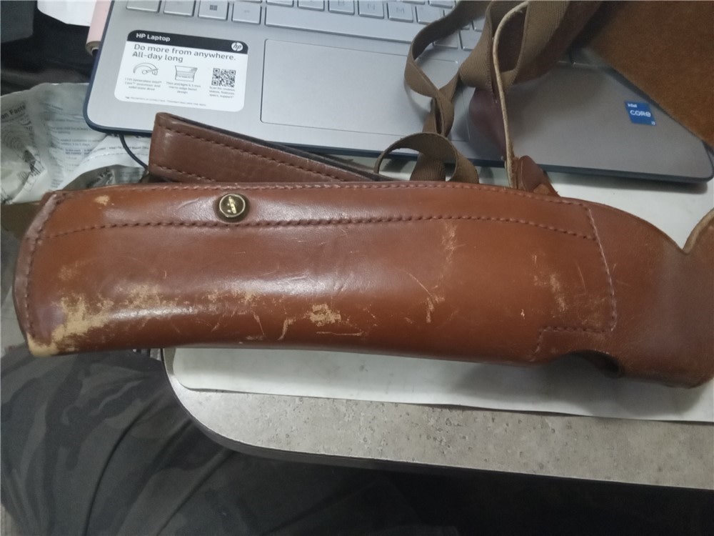 Don Hume SR 400 Shoulder Holster-brown leather-img-3