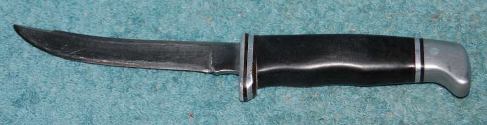 Buck # 118 Fixed Blade Knife w/ Sheath 4 3/8" Blade-img-2