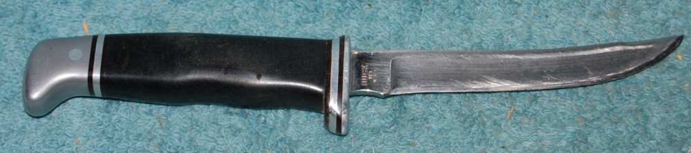Buck # 118 Fixed Blade Knife w/ Sheath 4 3/8" Blade-img-1