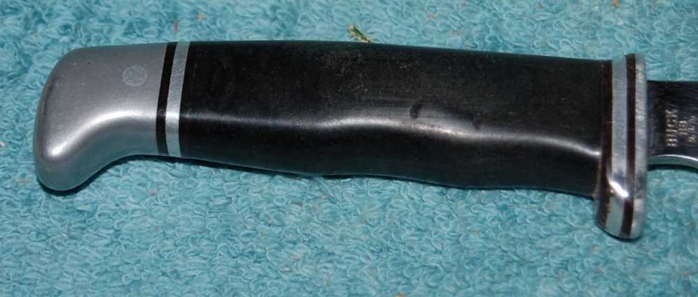 Buck # 118 Fixed Blade Knife w/ Sheath 4 3/8" Blade-img-6