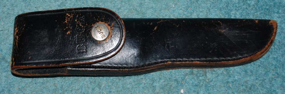 Buck # 118 Fixed Blade Knife w/ Sheath 4 3/8" Blade-img-9