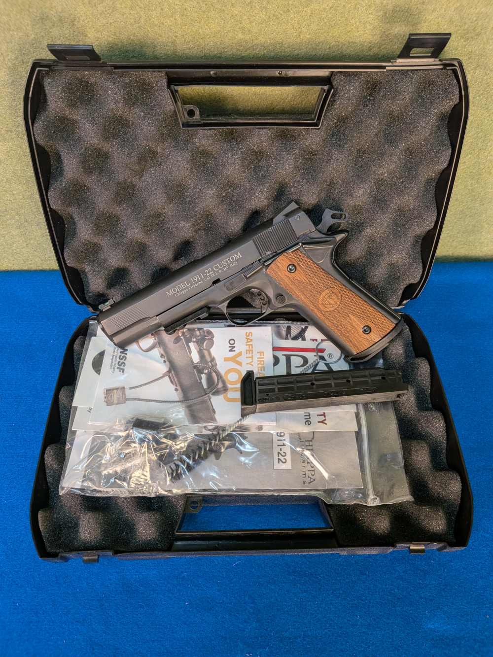 Chiappa Firearms 22LR 1911-22 Custom 5" Barrel Pistol-img-1