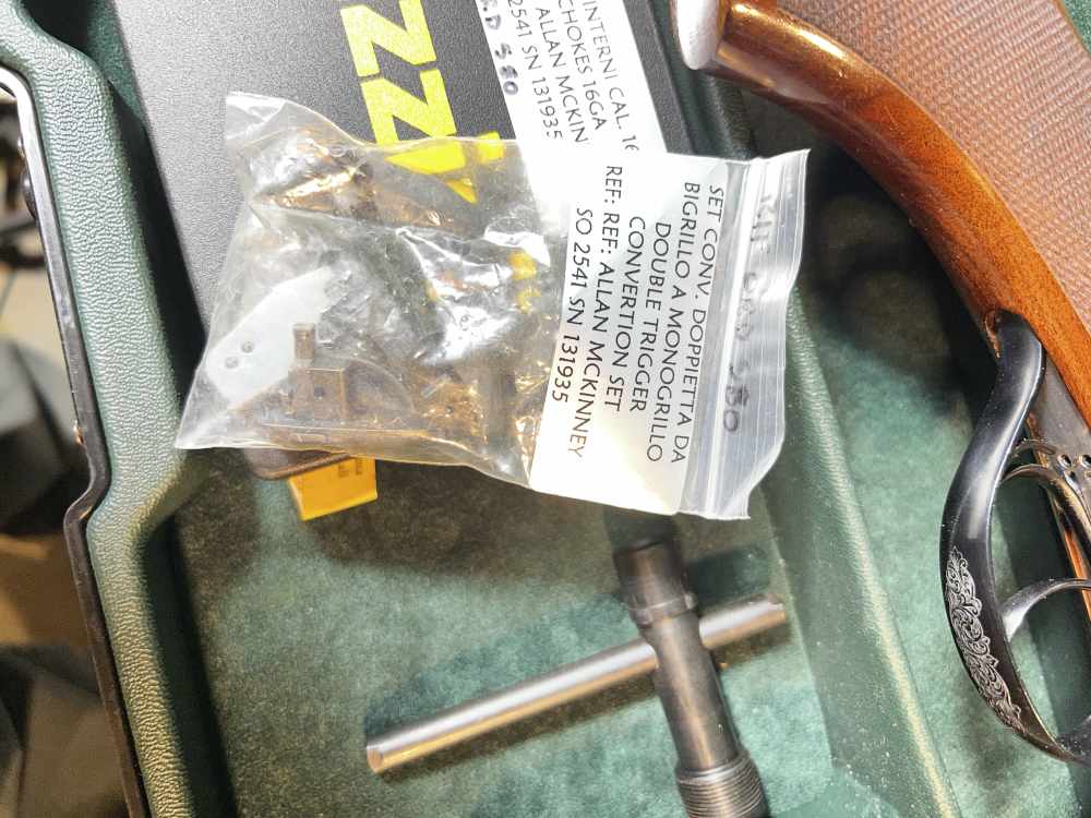 Rizzini BR550 Round Body 16 GA SPECIAL ORDER LEFT HAND double triggers-img-9