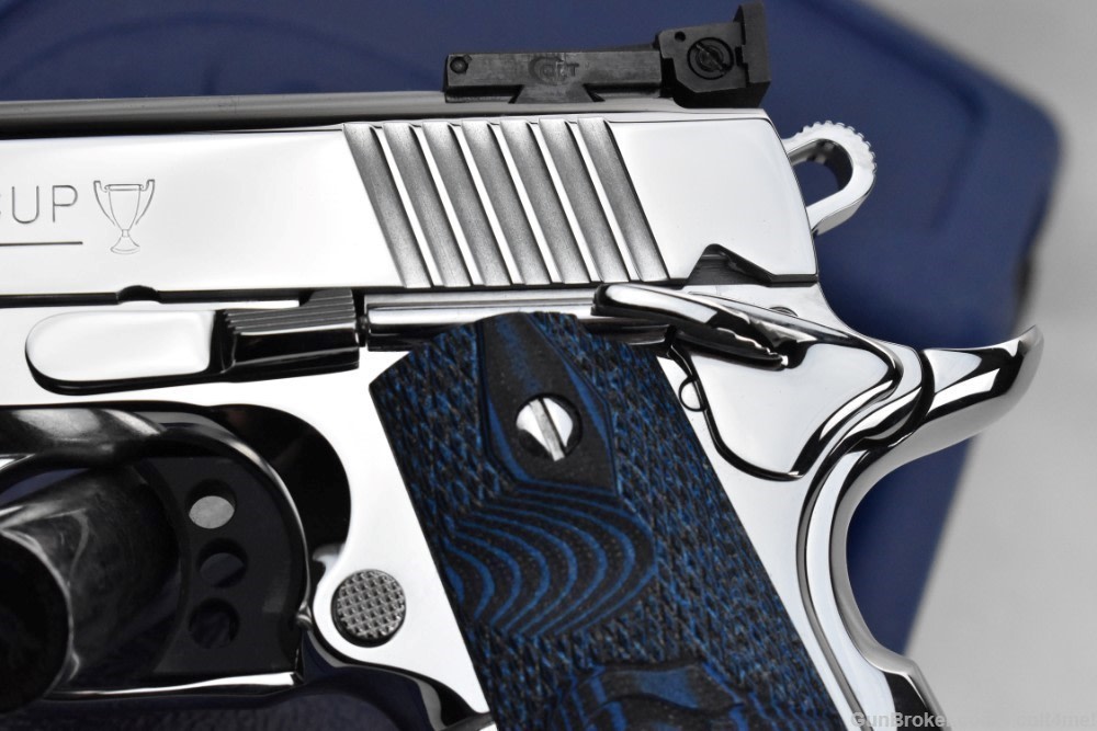 Bright Polished Colt Gold Cup Trophy .45 ACP National Match O5070XE - NEW  -img-8