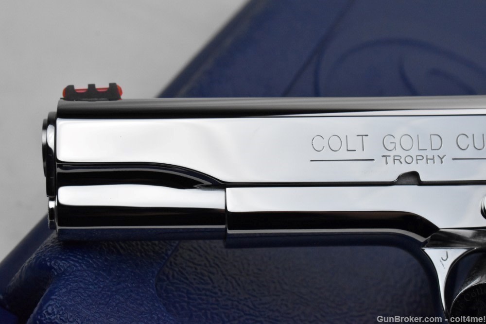 Bright Polished Colt Gold Cup Trophy .45 ACP National Match O5070XE - NEW  -img-2