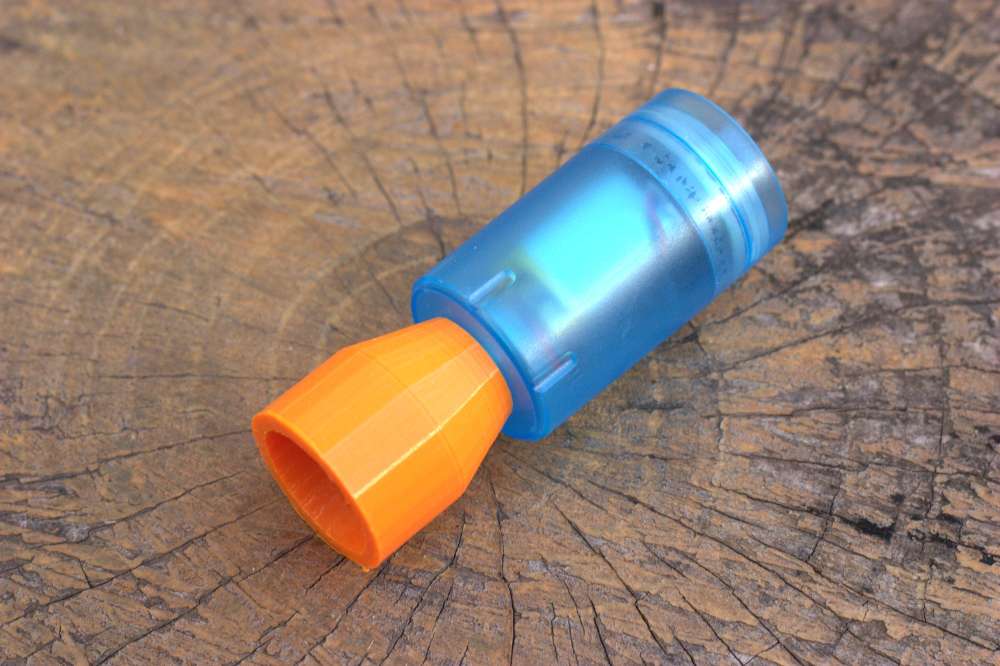 PS9 Glow in the Dark Tracer Unit (Blue) Type I for Nerf Pro GelFire Blaster-img-2