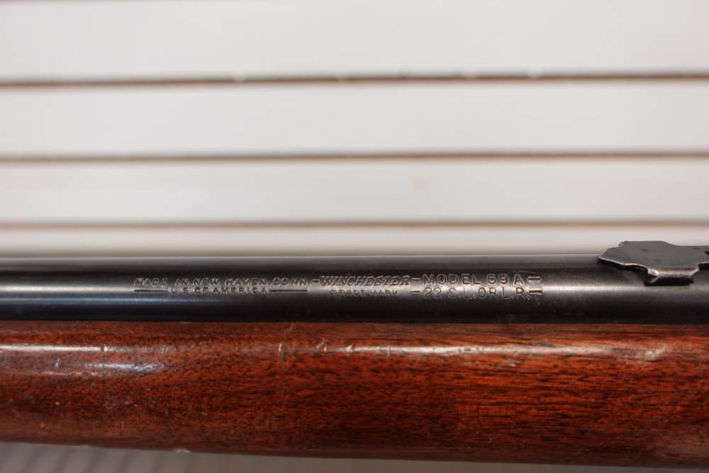 Winchester 69A 22 LR 24" RIFLE, GROOVED TRIGGER, 1 MAG, 1 CLIP-img-6