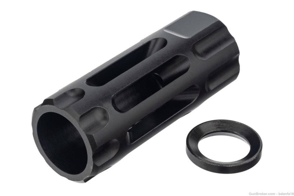 Wilson Combat TR-Q Comp Muzzle Brake ½”x 28, Black-img-0