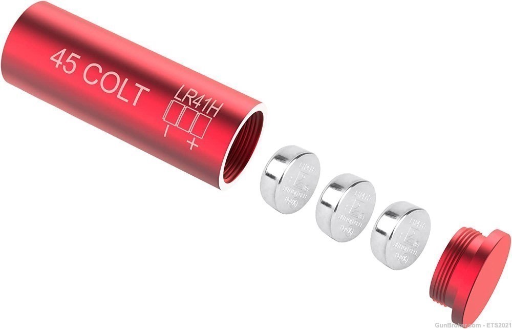 45 COLT Red Laser Boresighter Red Dot Boresight with 6 Batteries-img-5