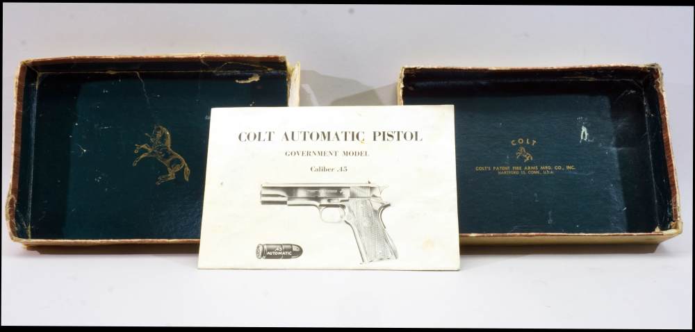 Colt Government Model .45 ACP (1957) – Colt Archive Letter – Original Box -img-29