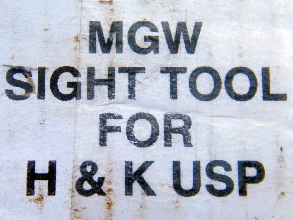 MGW 312 Maryland Gun Works Front & Rear Sight Tool for H&K USP/P2000-img-3