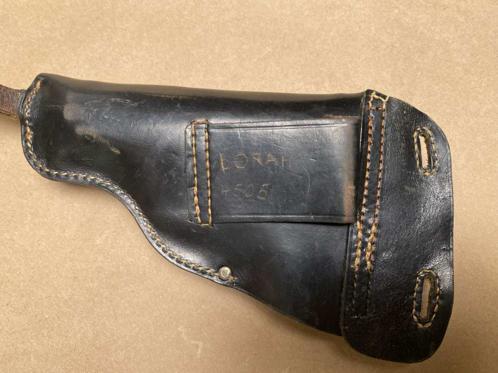Walther PPK "Police" Holster - Modified to Shoulder Holster-img-8