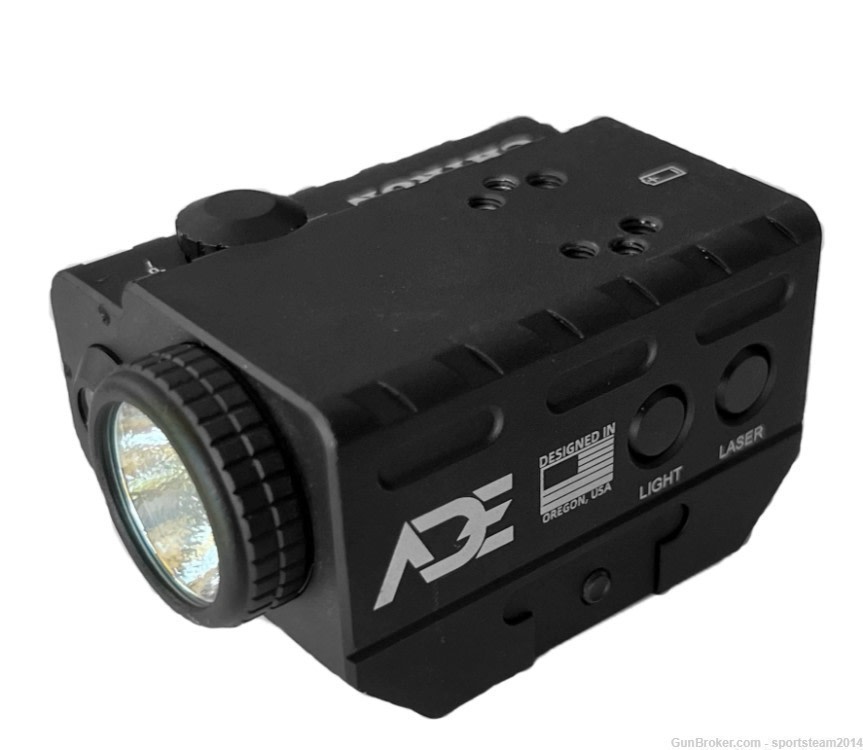 AR15 ADE CHIRON Flashlight+Green Laser+Plate for Shield RMS/RMSc RED DOT-img-4