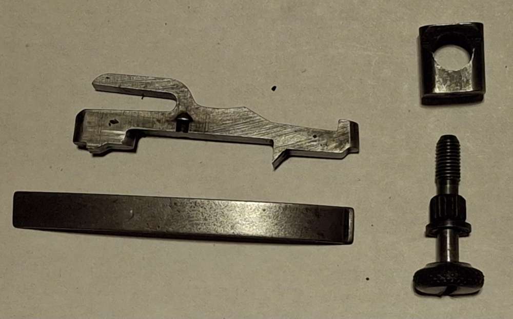 '34 - '35 Winchester Model 67, 68 Sear/Extractor, Spring, & Stock Parts-img-1