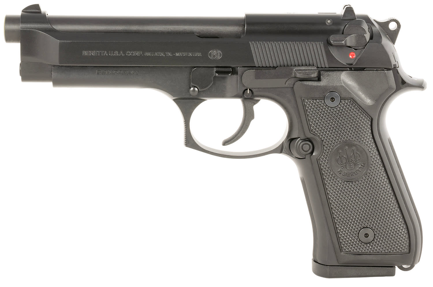 Beretta USA 92FS 9mm Luger Pistol Black 4.90 J92F300-img-2