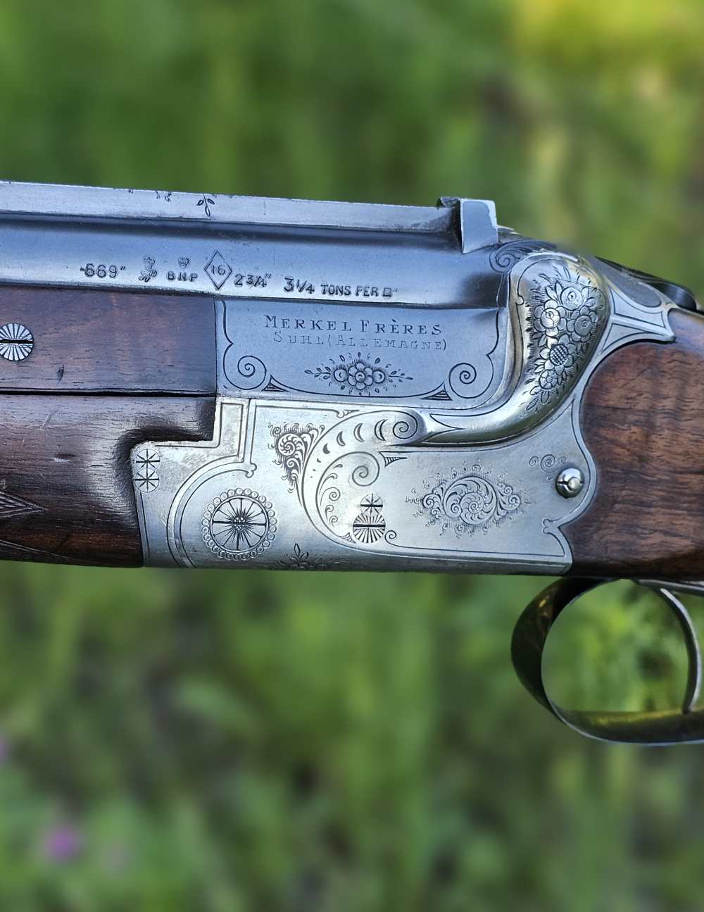 Rare Pre-War Merkel 16 Ga Over-Under Built For French Market C&R OK $1-img-3