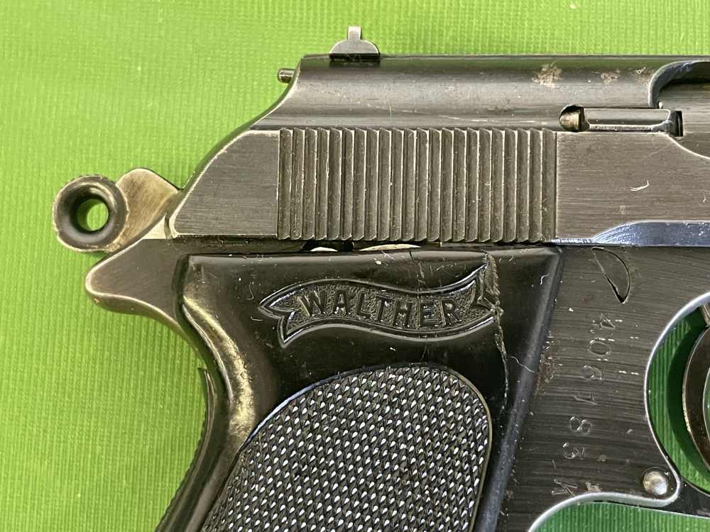 Walther Ppk war time eagle C, with holster. Like pp  Saurer Mauser -img-5